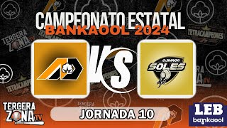 ALGODONEROS DE DELICIAS VS SOLES DE OJINAGA JUEGO 2  JORNADA 10  LEB BANKAOOL 2024 [upl. by Ellennahc]