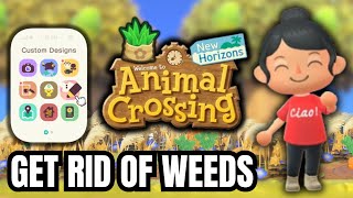 Stop Weeds from Spawning in Animal Crossing New Horizons [upl. by Denison300]