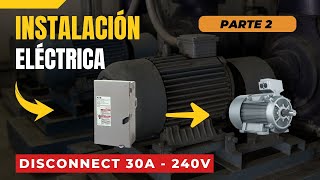 Conexión Segura para tu Motor Eléctrico con el Interruptor Eaton DG321NGB ⚡️🔒ElectricidadIndustrial [upl. by Lindley795]