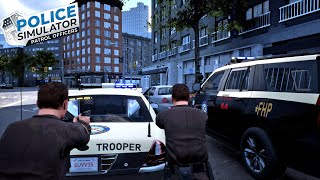 Getting some back up in  Police Simulator Patrol Officers [upl. by Nnewg]