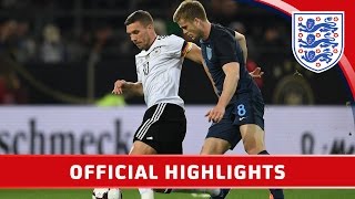 Germany 10 England 2017 Friendly  Official Highlights [upl. by Julianne]