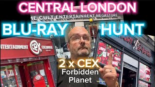 Bluray Hunt  Tottenham Court Road amp Rathbone Place CEX Forbidden Planet visit shopping bluray [upl. by Carrie]