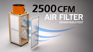 Dont Breathe DUST  How to Make a Portable Shop Air Cleaner for 200 [upl. by Aube]