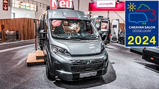 DETHLEFFS GLOBETRAIL 640 HR 2025 FIAT DUCATO CAMPERVAN CARAVAN SALON 2024 DUSSELDORF [upl. by Atirec]