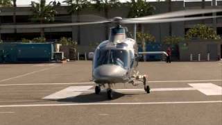 AW 109 Grand Arrives at HELIEXPO 2009 [upl. by Wobniar]