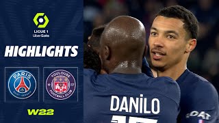 PARIS SAINTGERMAIN  TOULOUSE FC 2  1  Highlights  PSG  TFC  20222023 [upl. by Quintin]