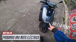 Probando Moto Eléctrica Auteco Starker Avanti X [upl. by Anuqahs]