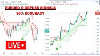 EURUSD amp GBPUSD M5 Scalping System Live Forex Signals 247  Best Forex Trading Intraday Strategies [upl. by Frederica]