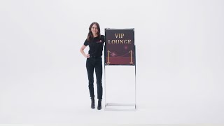 Floor Standing Sign Holder 22 x 28 SingleTier Display [upl. by Ellenahc332]