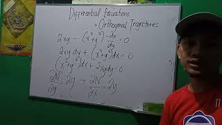 Differential Equations Applications  Orthogonal Trajectories [upl. by Joly]