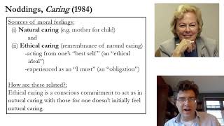 Nel Noddings and Care Ethics  Part 1 [upl. by Noira467]