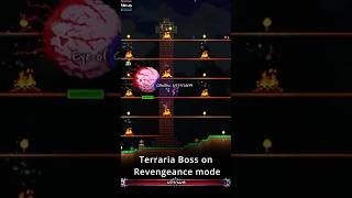 Fighting the First Boss on Terraria Revengeance Difficulty Calamity mod shorts [upl. by Hart]