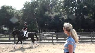 Iris Eppinger dressage clinic [upl. by Margetts]