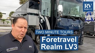 Foretravel Realm LV3 Motorhome Tour with Matt’s RV Reviews [upl. by Ditzel722]