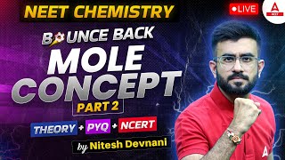 Mole Concept  ONE SHOT  Part2  NEET 2024 Chemistry  Nitesh Devnani [upl. by Artined]