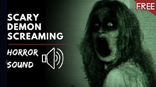 Demonic Scream Horror Sound Effect [upl. by Anelac]