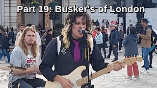 Part 19 Buskers of London A Symphony of Street Performances [upl. by Ahsiekyt819]