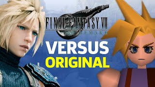 Final Fantasy 7 Remake Vs Original Bombing Mission [upl. by Aoht]