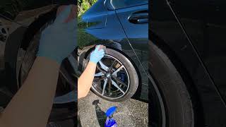 My new favorite tire shine detailing bmw shorts [upl. by Neona726]