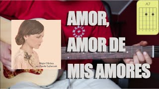 Cómo Tocar  Amor Amor de mis Amores  Natalia Lafourcade [upl. by Idnaj172]