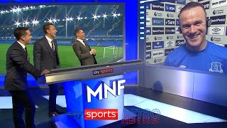 “Your top was horrendous” “A bit like your hairline”  Wayne Rooney amp Jamie Carraghers MNF banter [upl. by Myo394]