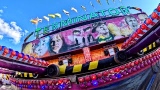 Swales Bailey  Terminator  Blackheath Easter Funfair 2024 Onride [upl. by Lawrenson]