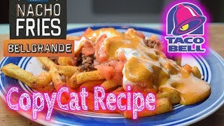 Taco Bell  Nacho Fries Bellgrande DIY CopyCat RECIPE [upl. by Bertilla92]