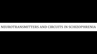 STAHLS  CHAPTER 4  PART 6  NEUROTRANSMITTERS AND CIRCUITS IN SCHIZ psychiatrypharmacology [upl. by Sivartal319]