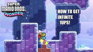 HOW TO GET INFINITE LIVES IN SUPER MARIO BROS WONDER [upl. by Apeed]