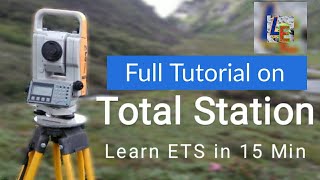 TOTAL STATION TUTORIAL  CENTERING LEVELLING ORIENTATION  LEICA TS11 [upl. by Cthrine]