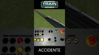 Accidente de tren AVE Renfe serie 112 mientras hacia prueba de frenado en Train Simulator Classic [upl. by Yaluz]