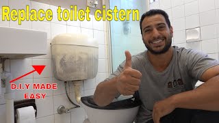 How to remove and install toilet cistern  DIY [upl. by Pravit]