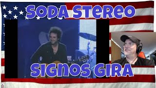 Soda Stereo Signos Gira Me Verás Volver  REACTION [upl. by Nimra]