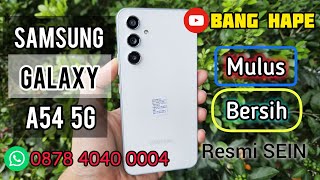 sold Putih Mulus 😍 Review Samsung Galaxy A54 5G 256gb di Tahun 2024 Bang Hape COD Tokopedia Shopee [upl. by Burchett]