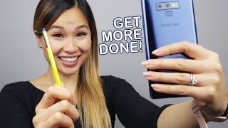 Galaxy Note 9  7 Useful S PEN Features For Work [upl. by Onibag839]