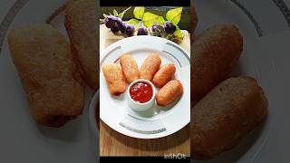 Potato bread roll  short  crispy  potato  recipe [upl. by Regdor]