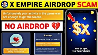 X empire token not received  x empire Airdrop not eligible  x empire new update today [upl. by Ellecrag122]