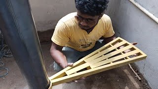 How To Make amp Install Spiral Stair in IronMs Metal WFE engineering fabrication spiral stairs [upl. by Minni]