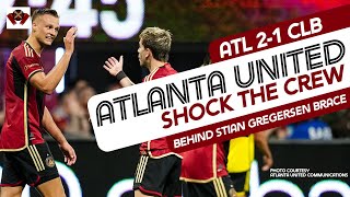 Atlanta United vs Columbus Crew recap plus Caleb Wiley to Chelsea complete [upl. by Luella]