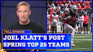 Klatt’s PostSpring Top 25 for the 2024 Season [upl. by Assinna]