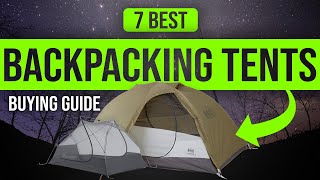 BEST BACKPACKING TENTS 7 Backpacking Tents 2023 Buying Guide [upl. by Euqirne417]