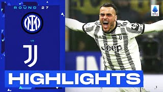 InterJuventus 01  Kostic strikes in the Derby d’Italia Goals amp Highlights  Serie A 202223 [upl. by Ednutey]