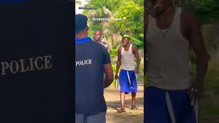 Arresting prank😩😂 we prank a matured man by arresting him 🥹😅 on set prank virakshorts youtube [upl. by Adnana]