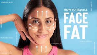 How To Reduce Face Fat  Simple Facial Slimming Massage Techniques For ROUND FACES with DOUBLE CHIN [upl. by Marchal]