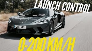 NEW McLaren GT acceleration  0200 kmh [upl. by Fagaly]