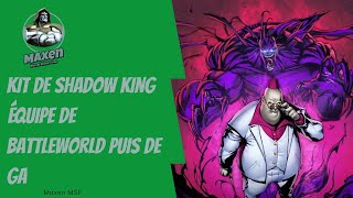 Kit de Shadow King équipe de Battleworld puis de GA  Marvel Strike Force [upl. by Kahn]