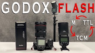 Godox Flash Modes  TCM  TTL  Manual  How to Use Them [upl. by Chelsea48]