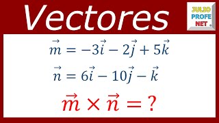 Producto cruz de dos vectores [upl. by Herm]