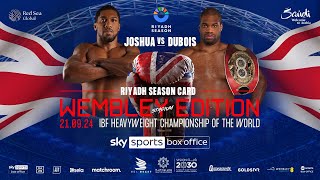 Joshua vs Dubois to fight LIVE on Sky Sports Box Office  Full Press Conference [upl. by Sou]