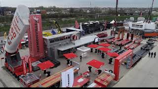 Always ahead  The Faymonville Group at bauma 2019 [upl. by Eadie]